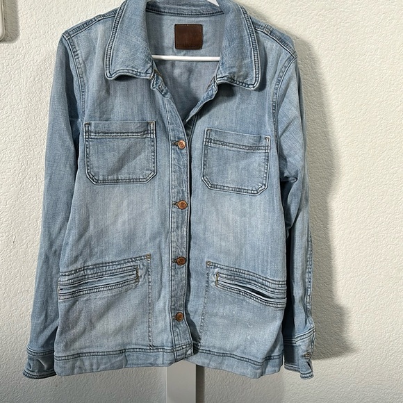 Maurice’s Denim Jacket Sz L - Picture 1 of 4